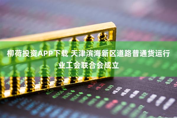 柳荷投资APP下载 天津滨海新区道路普通货运行业工会联合会成立
