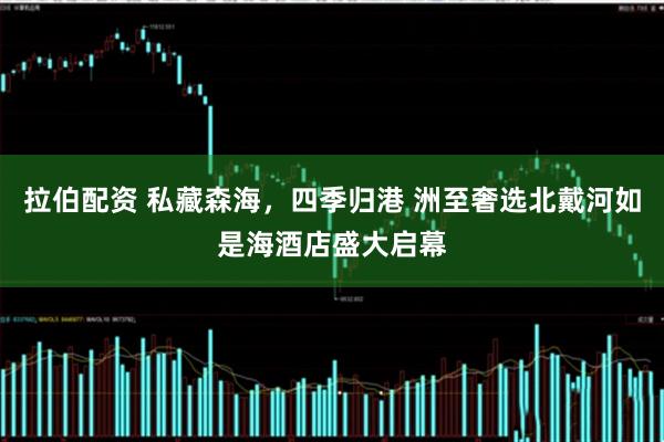 拉伯配资 私藏森海，四季归港 洲至奢选北戴河如是海酒店盛大启幕